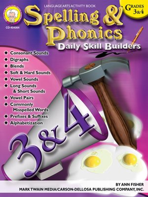 cover image of Spelling and Phonics, Grades 3 - 4